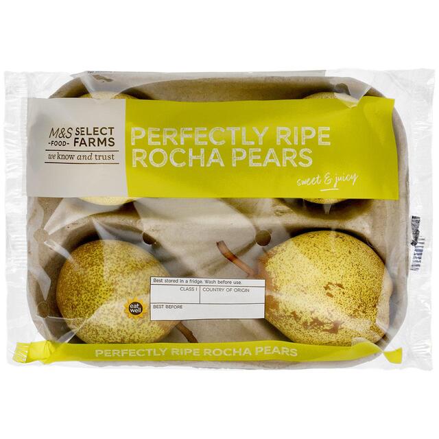 M&S Rocha Pears Perfectly Ripe