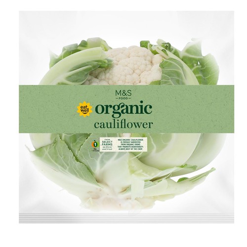 M&S Organic Cauliflower thumbnail 2