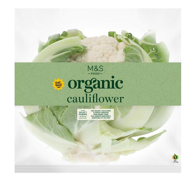 M&S Organic Cauliflower