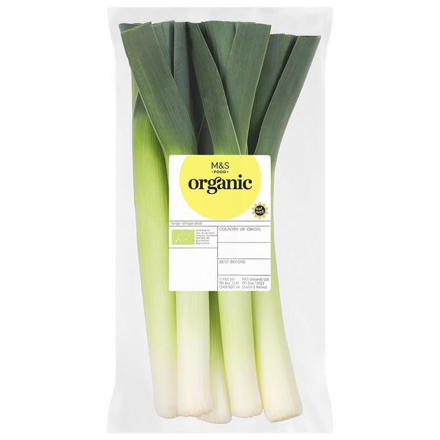 M&S Organic Leeks