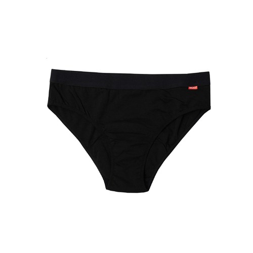 WUKA Bikini Brief Period Pants Medium Flow, Black XS thumbnail 6