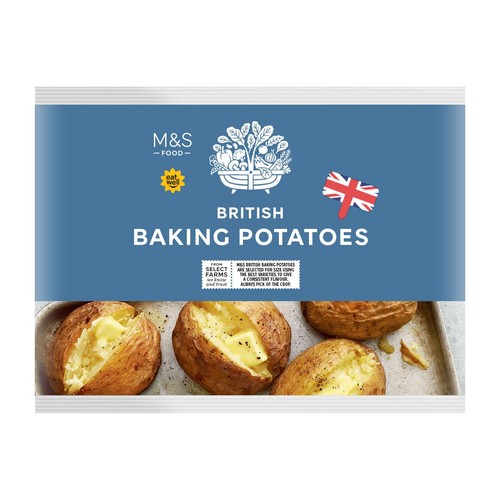 M&S 2 Baking Potatoes