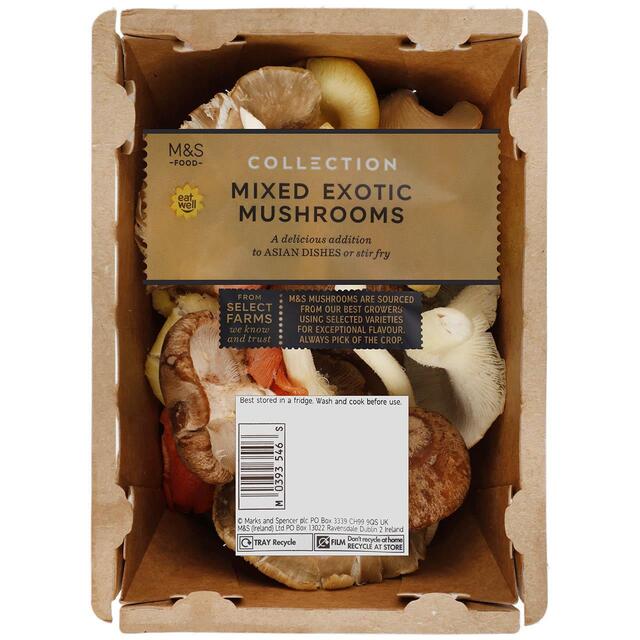 M&S Collection Mixed Exotic Mushrooms