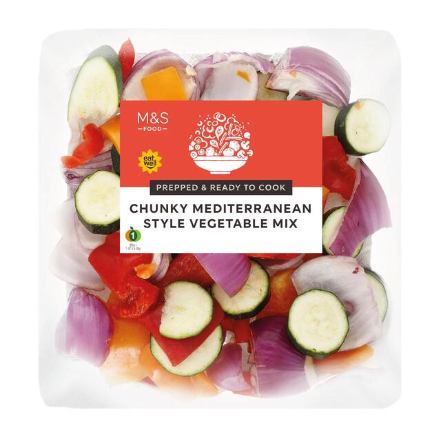 Cook With M&S Chunky Mediterranean Style Veg Mix