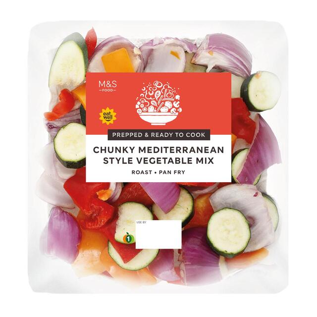 Cook With M&S Chunky Mediterranean Style Veg Mix thumbnail 2