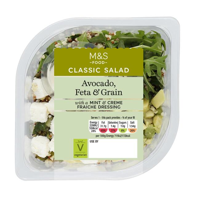 M&S Avocado, Feta & Grain Salad thumbnail 2