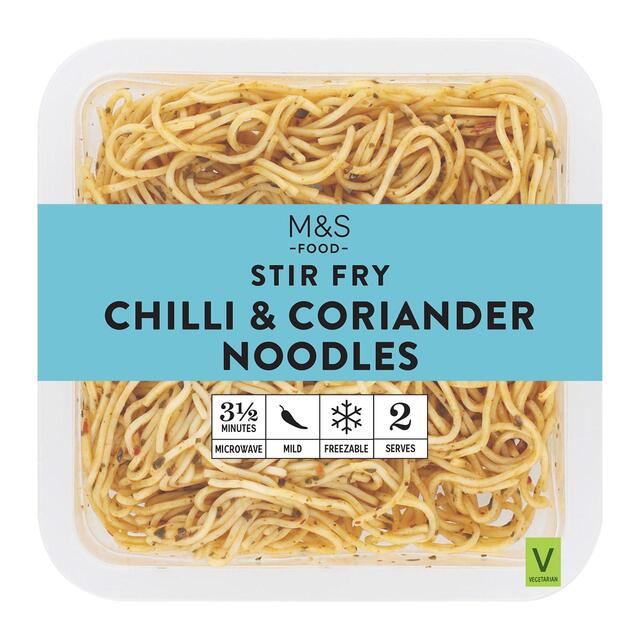 M&S Chilli & Coriander Noodles