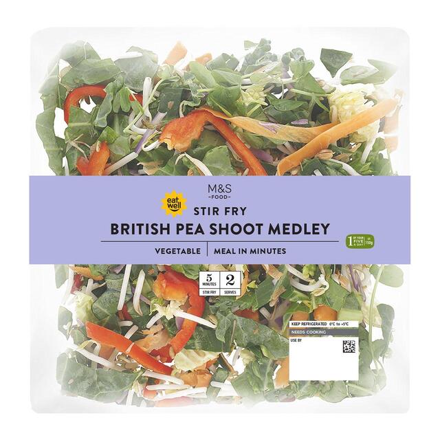M&S British Pea Shoot Stir Fry thumbnail 2