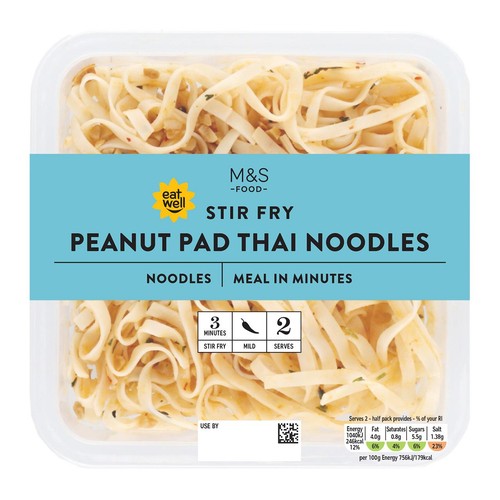 M&S Peanut Pad Thai Rice Noodles thumbnail 2