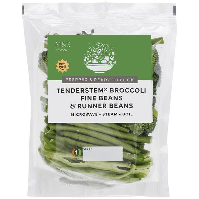 M&S Runner Bean & Mixed Vegetable Selection