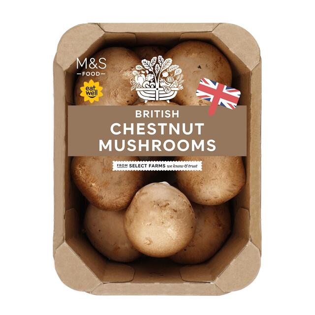 M&S Chestnut Vitamin D & B6 Mushrooms