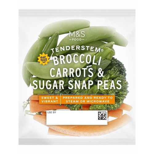 M&S Tenderstem Broccoli, Carrot & Sugar Snap Peas thumbnail 2