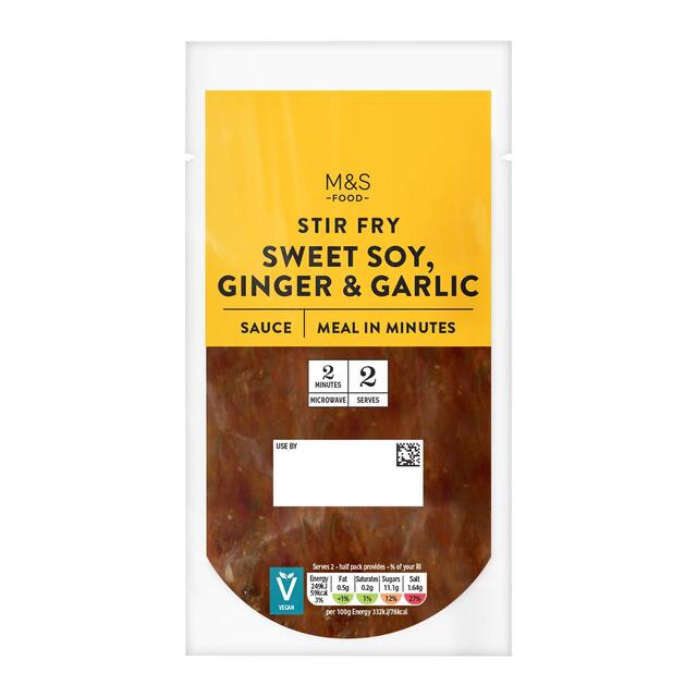 M&S Sweet Soy, Garlic & Ginger Sauce thumbnail 2