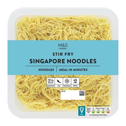 M&S Singapore Noodles thumbnail 2