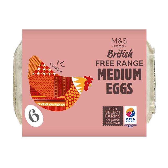 M&S Free Range Medium Eggs