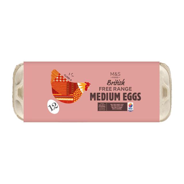 M&S Free Range Medium Eggs