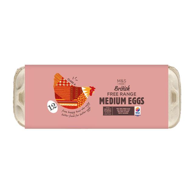 M&S Free Range Medium Eggs thumbnail 2