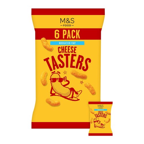 M&S Reduced Fat Cheese Tasters Multipack