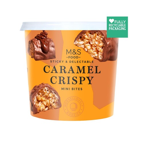M&S Caramel Crispy Mini Bites thumbnail 2