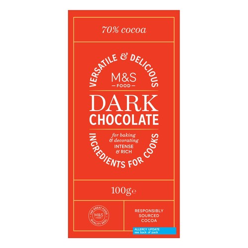 M&S Dark Chocolate thumbnail 3