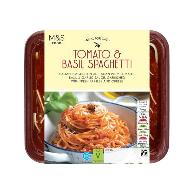 M&S Tomato & Basil Spaghetti