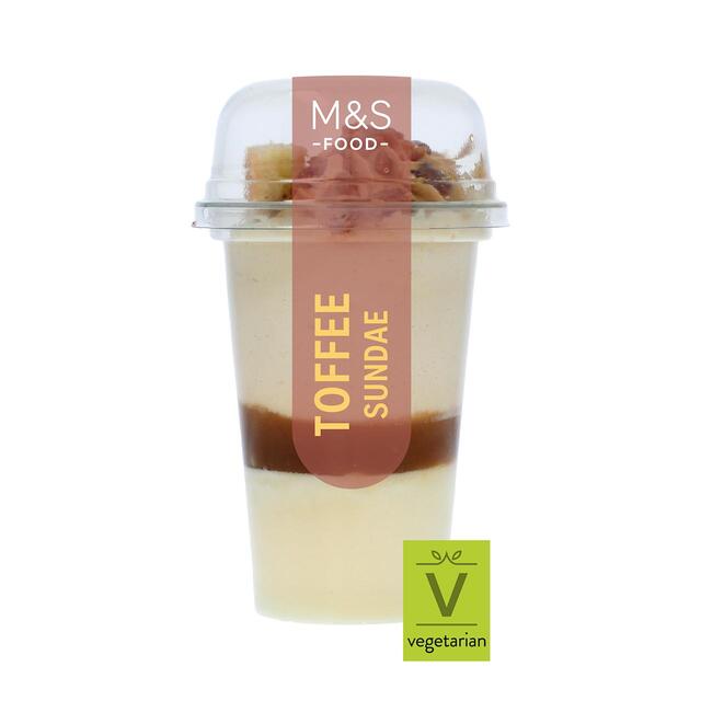 M&S Toffee Sundae