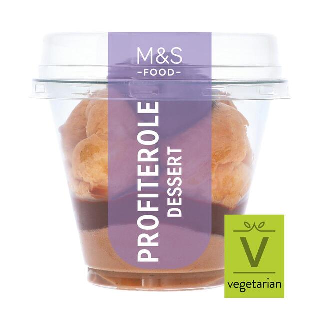 M&S Profiterole Dessert