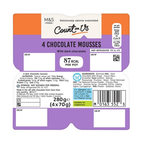 M&S Count On Us Chocolate Mousse thumbnail 3