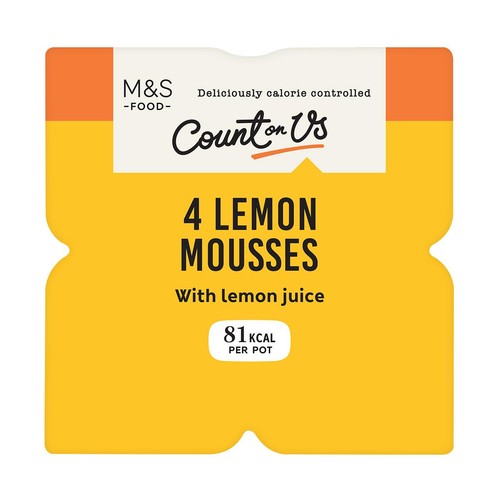 M&S Count On Us Lemon Mousse