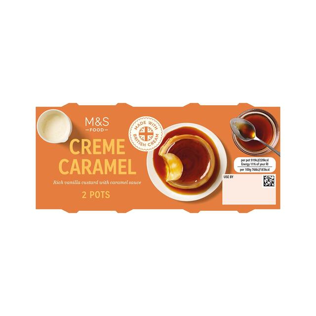 M&S Creme Caramel Desserts thumbnail 3