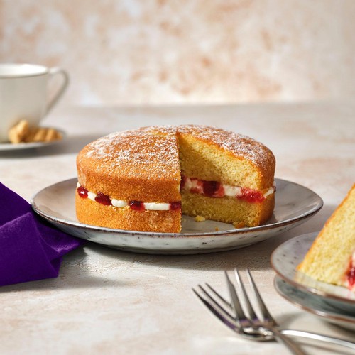M&S Strawberry Victoria Sponge Sandwich thumbnail 2