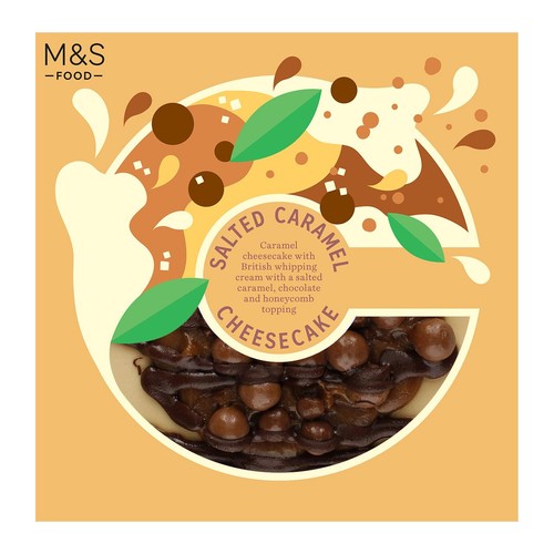 M&S Salted Caramel Cheesecake