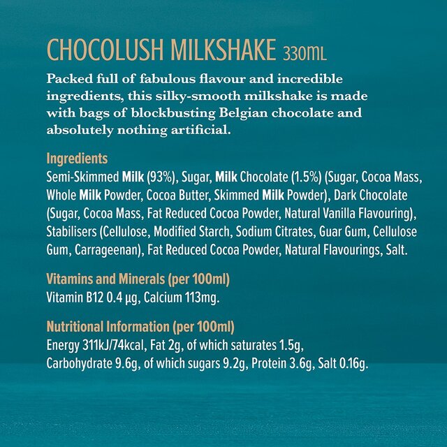 Shaken Udder Chocolush Chocolate Milkshake thumbnail 4