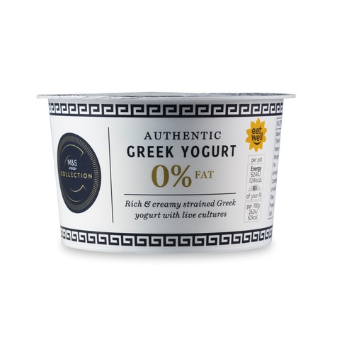 M&S Collection 0% Fat Authentic Greek Yogurt