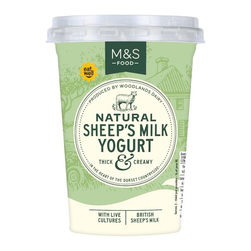 M&S British Natural Sheep's Milk Yogurt thumbnail 2