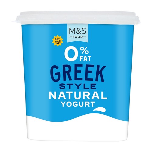 M&S 0% Fat Greek Style Natural Yogurt