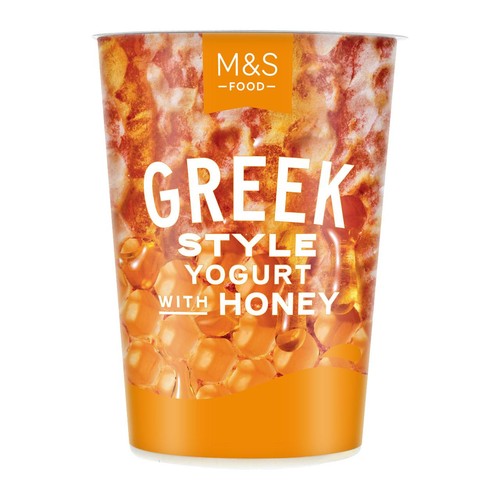 M&S Greek Style Live Yogurt With Honey