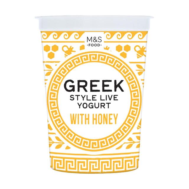 M&S Greek Style Live Yogurt with Honey