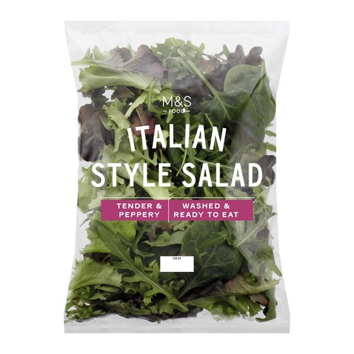 M&S Italian Style Baby Leaf Salad Washed & Ready to Eat thumbnail 2