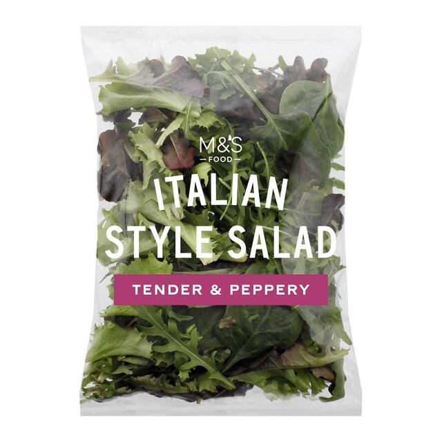 M&S Italian Style Baby Leaf Salad Washed & Ready to Eat