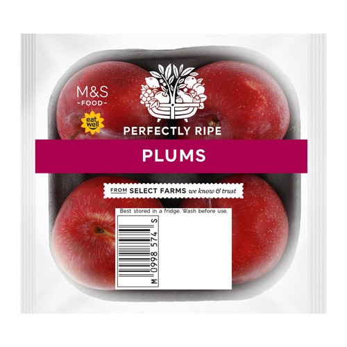 M&S Perfectly Ripe Plums  thumbnail 2