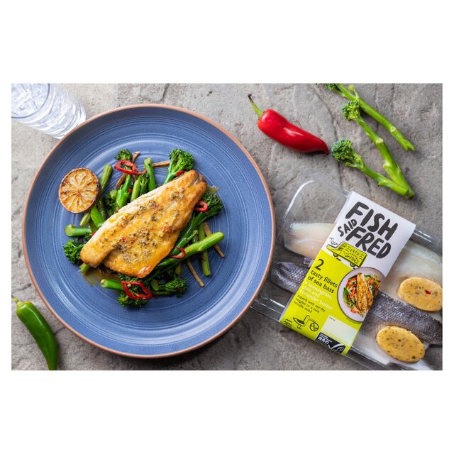 Fish Said Fred ASC Sea Bass Fillets with Lemongrass, Chilli & Coriander thumbnail 3