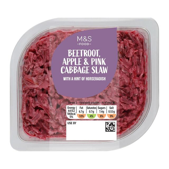 M&S Beetroot, Apple & Pink Cabbage Slaw thumbnail 2