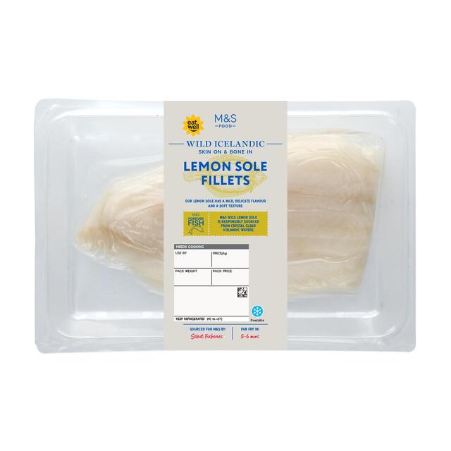 M&S Icelandic 2 Lemon Sole Fillets thumbnail 2