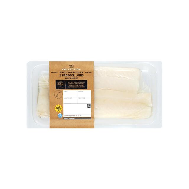 M&S 2 Haddock Loins