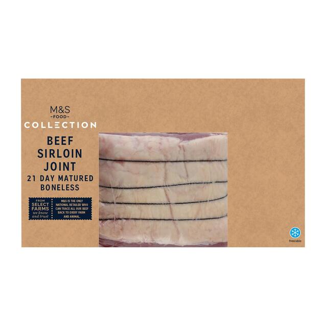 M&S Select Farms British Beef Sirloin Joint thumbnail 2