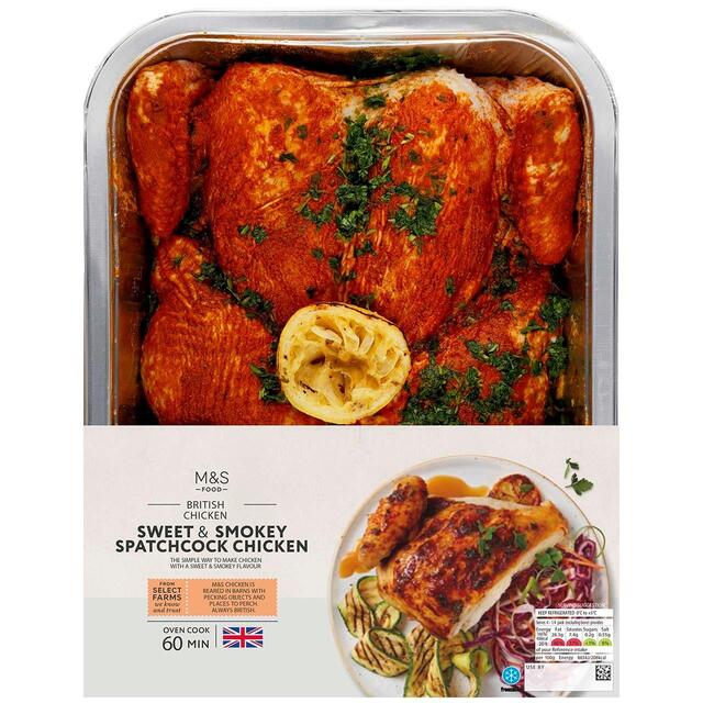 Cook With M&S Sweet & Smokey Spatchcock Chicken