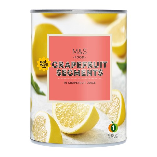 M&S Grapefruit Segments in Juice