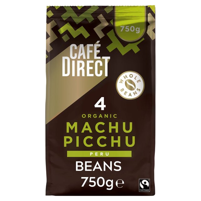 Cafedirect Fairtrade Organic Machu Picchu Peru Coffee Beans