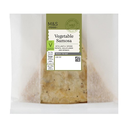 M&S Large Vegetable Samosa thumbnail 2